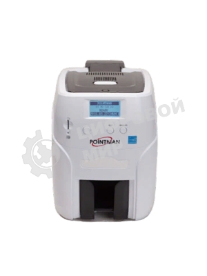 Принтер пластиковых карт Poscenter Pointman Nuvia N15, односторонний, лоток подачи на 100 карт, приемный на 50 карт, USB2.0 (High-Speed), RS-232, Built in 10/100 Ethernet, ЖК дисплей