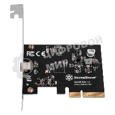 Контроллер Silverstone G56ECU060000010 SuperSpeed USB 20Gbps/USB-C 3.2 Gen 2x2 PCIe expansion card