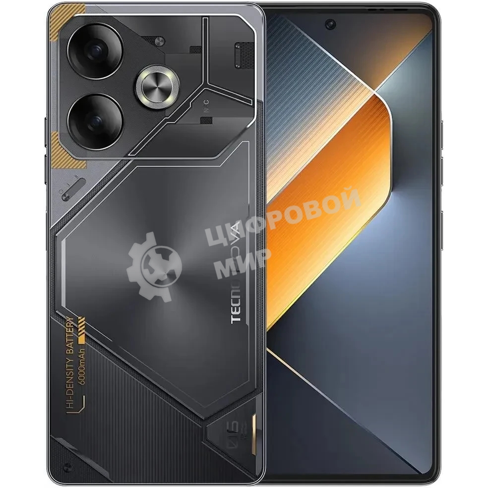 Смартфон Tecno POVA 6, 12/256Gb, серый