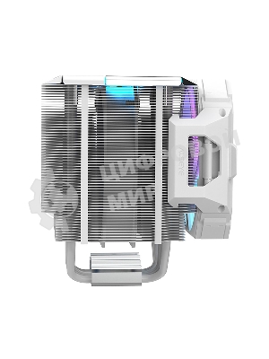 Кулер для процессора Alseye i600-W белый, 120 мм, алюминий/медь, 2300 об/мин, 37.8 дБ, 4 pin, 265 Вт, 160 мм