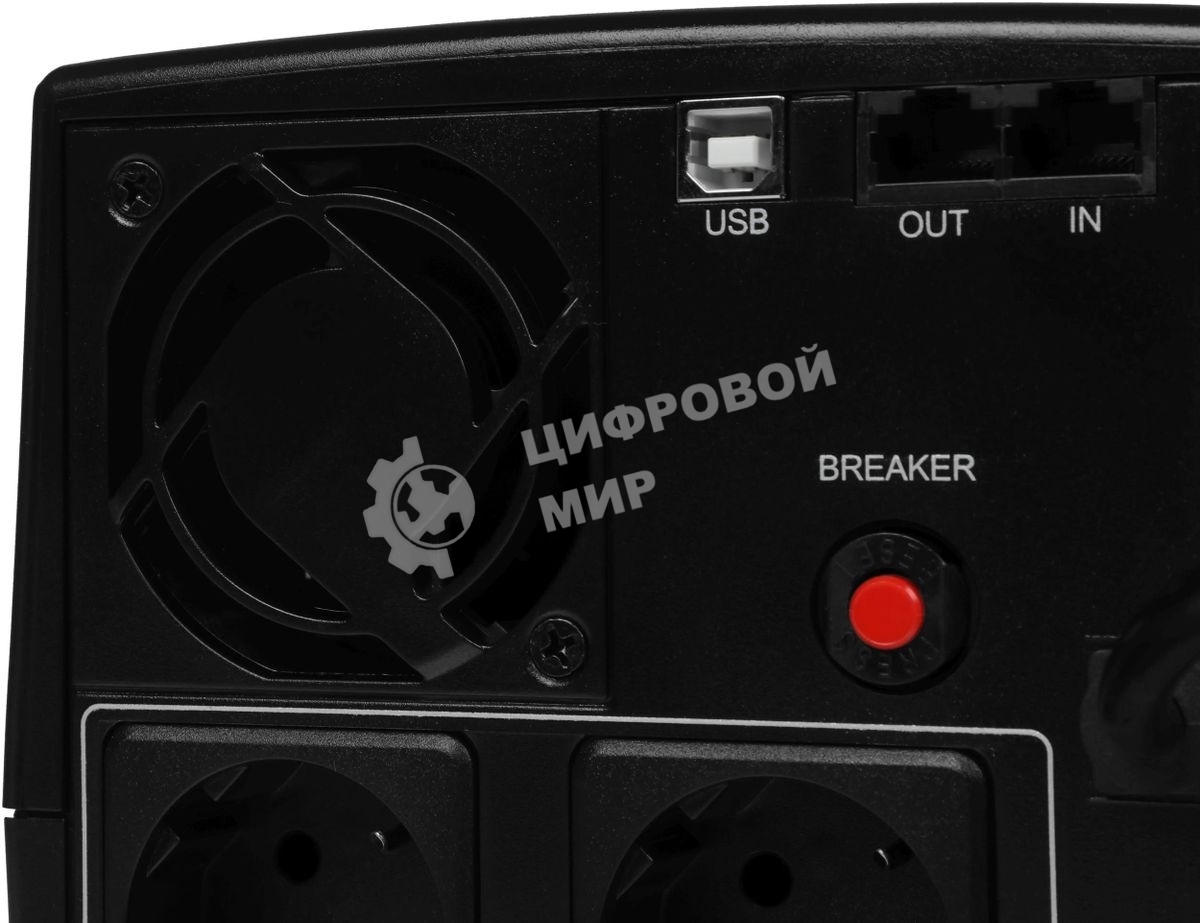 Источник бесперебойного питания Ippon Back Basic 1500 Euro 900Вт 1500ВА черный