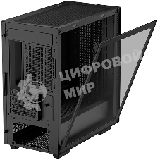 Компьютерный корпус Deepcool CH370 черный без БП mATX 1x120мм 1xUSB 2.0 1xUSB 3.0 audio bott PSU