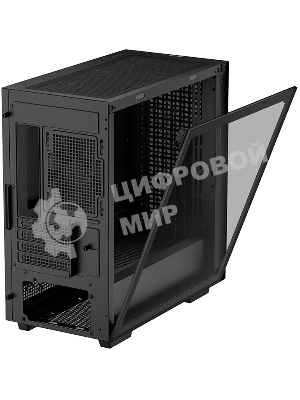 Компьютерный корпус Deepcool CH370 черный без БП mATX 1x120мм 1xUSB 2.0 1xUSB 3.0 audio bott PSU