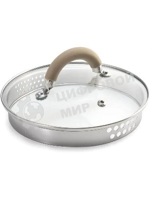 Кастрюля LARA LR02-345 Берлин 7 л 26x14 см нержавеющая сталь, с крышкой