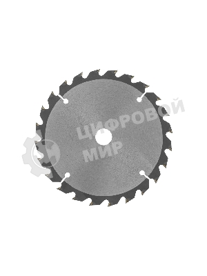 Пильный диск по дереву Denzel ф165 х 20 мм, 24 зубьев, тонкий