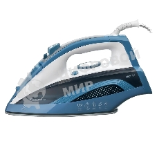 Утюг BRAYER 4002BR, 2400 Вт, керамич, Пар 140 г/м антикапля, разбрыз, резер 360мл, самоотчис,