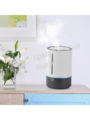 Увлажнитель воздуха Vitek VT-2346(MC) белый/серый, 30 м², 5 л