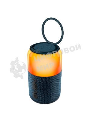 Колонка портативная SVEN PS-130 blue (10 Вт, USB, Bluetooth, питание от USB/аккумулятора)