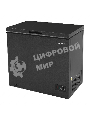 Морозильный ларь Willmark CF-250BS черный, 211л