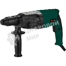 Профессиональный перфоратор Klpro KLPM2801 950 Вт 4Дж (сеть, 2 патрона sds plus и б/з, рукоять, 3 бура 8,10,12 бетон, зап уголн щетка - 1шт, кейс)