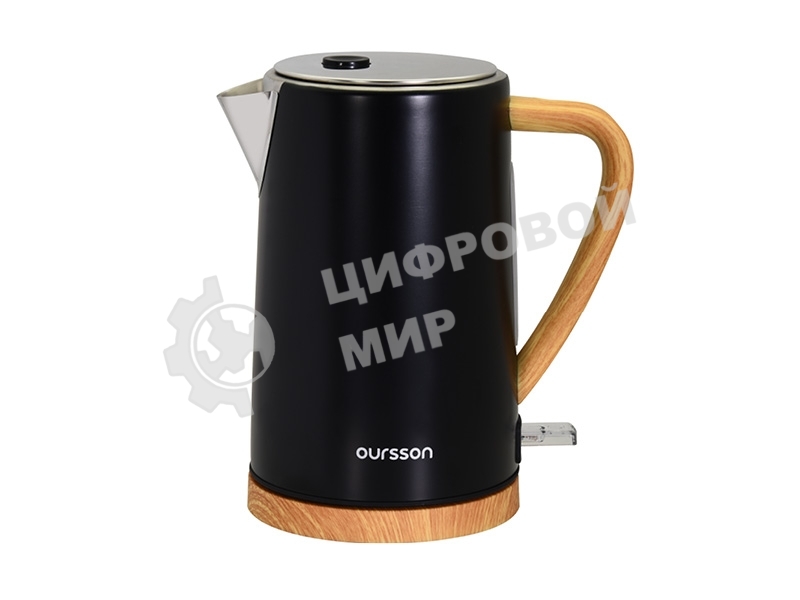 Чайник электрический OURSSON KE1754MD/BL черный
