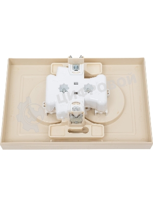 Розетка 2-м СП AtlasDesign 16А IP20 без заземл. защ. шторки в сборе беж. SE ATN000222