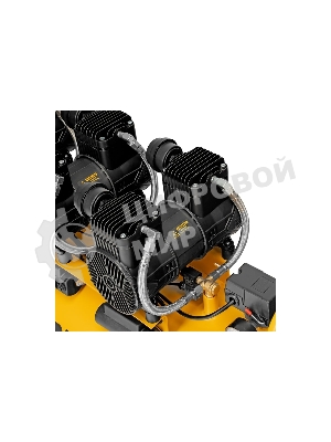 Компрессор безмасл. малошумн. Denzel DLP-4500/150, 4,5 кВт, 3х1,5 кВт,150 л, 2850 об/мин,750 л/мин