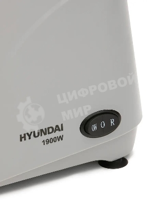 Мясорубка электрическая Hyundai HY-MG4391 серый, 1900 Вт, 2.4 кг/мин, реверс, защита от перегрузки, насадки - 4