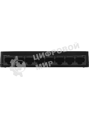 Коммутатор Digma DSW-108GEV2, 8×1 Гбит/с, неуправляемый