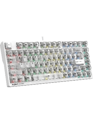 Клавиатура A4Tech Bloody MS76 проводная, USB Type-A, белый