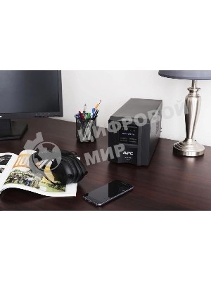 Источник бесперебойного питания APC Smart-UPS SMT750IC/750 ВА/500 Вт/6xIEC 320 C13 (компьютерный)