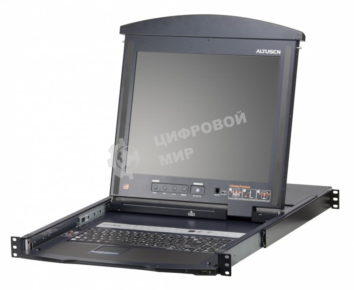 KVM консоль с переключателем ATEN CAT5 KVM/LCD 17