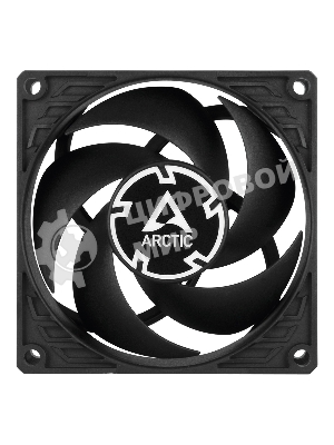 Вентилятор для корпуса Arctic P8 PWM PST черный, 80 мм, 3000 об/мин, 22.5 дБ, 4 pin