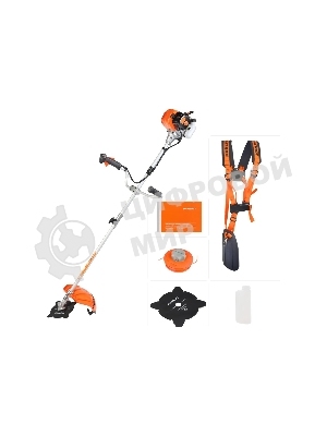 Триммер бензиновый PATRIOT PT 3555ES Country 1.8лс 32.6см3 Ф 255мм леска Ф2.4мм захват 460мм