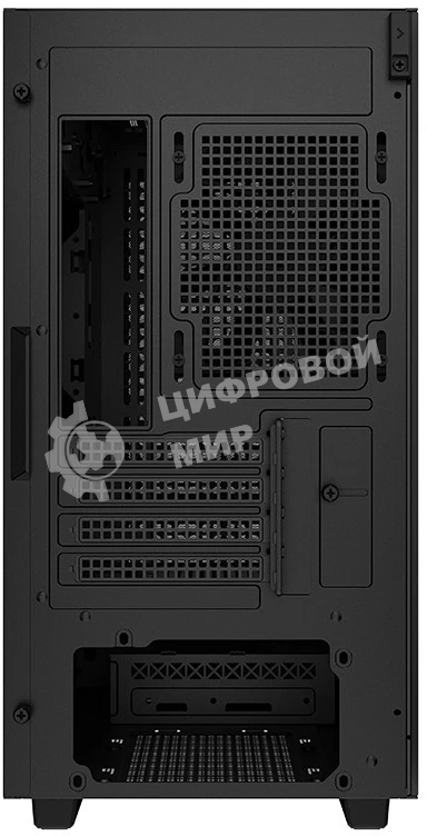 Компьютерный корпус Deepcool CH370 черный без БП mATX 1x120мм 1xUSB 2.0 1xUSB 3.0 audio bott PSU