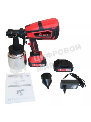 Краскопульт электрический Аккумуляторный Edon ASG-18