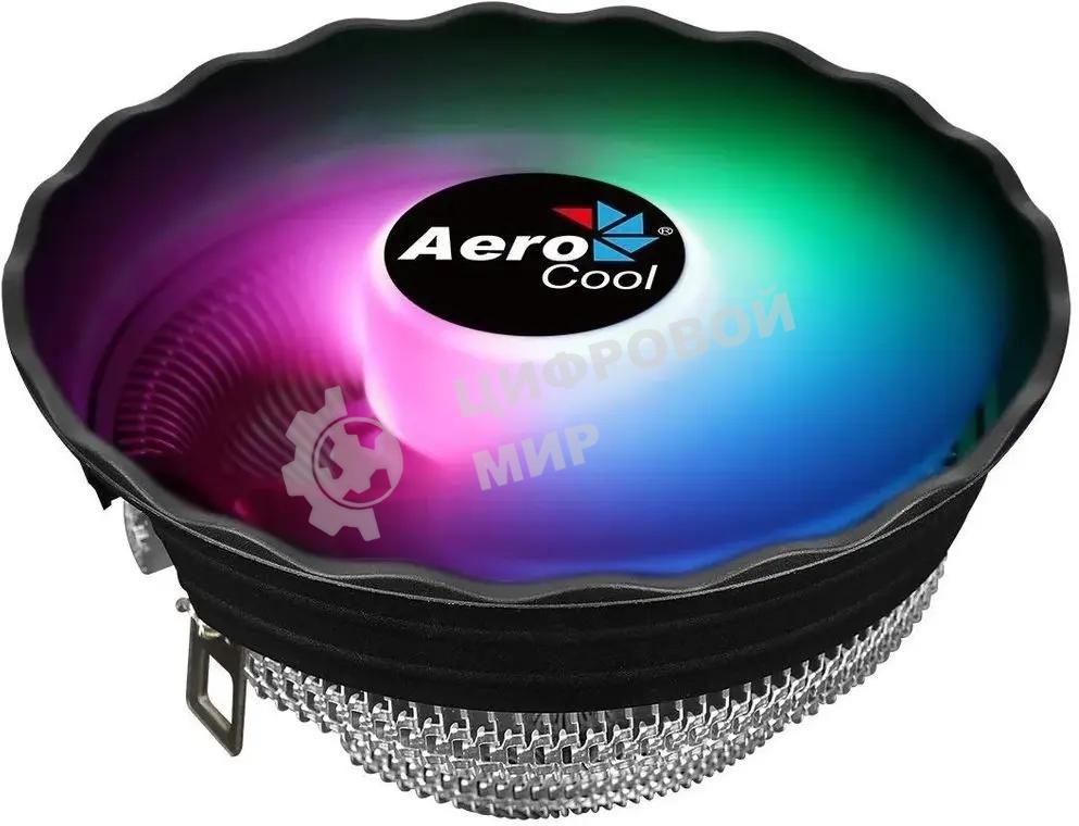 Кулер для процессора Aerocool/Formula Air Frost Plus серебристый, 120 мм, алюминий, 1500 об/мин, 24.2 дБ, 3 pin, 110 Вт, 70 мм