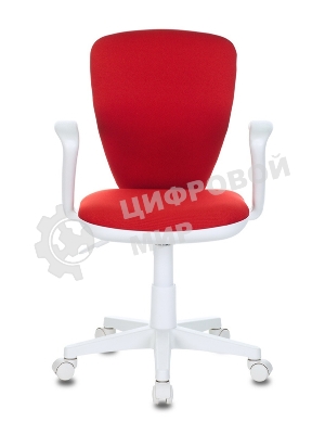 Кресло Бюрократ KD-W10AXSN/26-22 красный, ткань, 120 кг