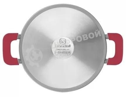 Набор 8 предметов Rondell RDS-1662, Кастрюли с/кр 20 см (3,0 л), 24 см (5,6 л), ковш с/кр 16 см (1,4 л), сотейник б/кр 2
