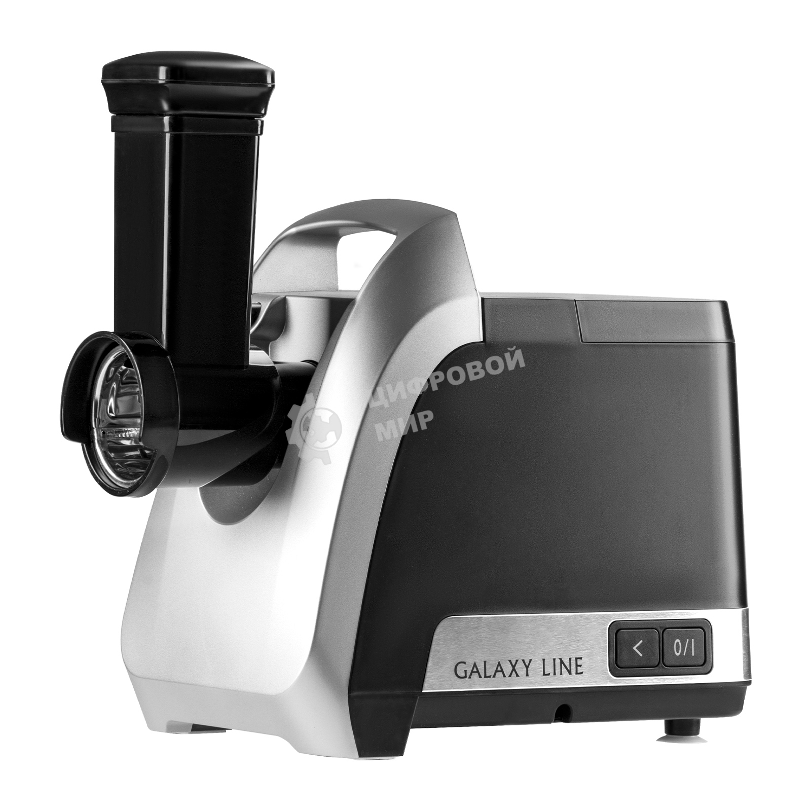 Мясорубка электрическая GALAXY LINE GL 2423 черная, 2200 Вт, 2,6 кг/мин, функция 