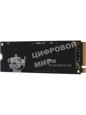 Накопитель SSD Crucial T705 4Tb PCIe Gen5 NVMe M.2 SSD CT4000T705SSD3