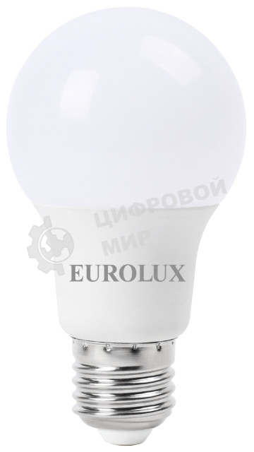 Лампа светодиодная EUROLUX LL-E-A60-9W-230-4K-E27 груша