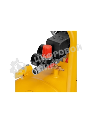 Компрессор безмасл. малошумн. Denzel DLP-4500/150, 4,5 кВт, 3х1,5 кВт,150 л, 2850 об/мин,750 л/мин