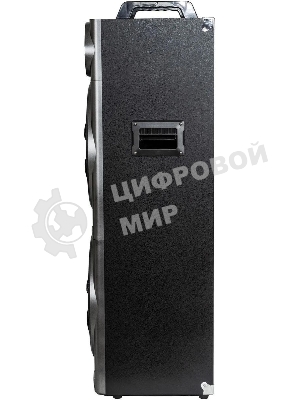 Минисистема SUPRA SMB-2150 черный 1200Вт FM USB BT SD (в комплекте: активн.+пассив.колонки)