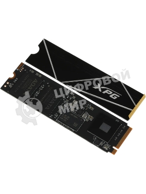 Накопитель SSD ADATA XPG GAMMIX S70 BLADE, 512Gb, PCIe 4.0 x4, M.2 2280, NVMe, R/W 7200/2600, с радиатором