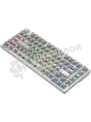 Клавиатура A4Tech Bloody MS76 проводная, USB Type-A, белый