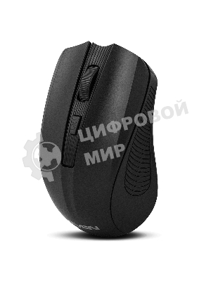 Мышь беспроводная SVEN RX-400W черный, 1400 dpi, радиоканал, USB, кнопки - 4