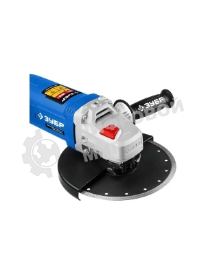Угловая шлифовальная машина Зубр 180 мм, 2000 Вт, компакт, серия Профессионал