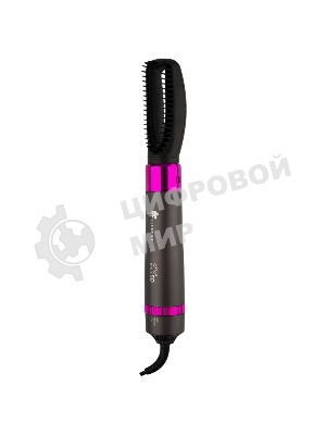 Фен-щётка LEONORD LE-1211 черный/розовый, 1200 Вт, ионизация