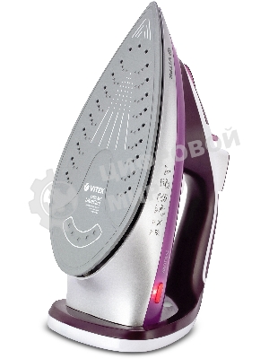 Утюг Vitek VT-1246 фиолетовый, 2400 Вт, 30 г/мин, 140 г/мин, 350 мл