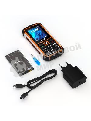 Мобильный телефон MAXVI R11 оранжевый