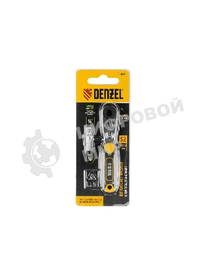 Ключ-трещотка для бит Denzel 1/4