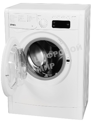 Стиральная машина Stinol WSTS 610 E белый, загрузка фронтальная 6 кг, 1000 об/мин, класс A