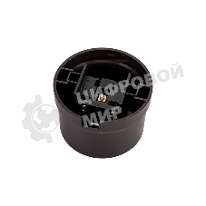 Розетка Bironi B1-101-22 1-м ОП Лизетта, 16А IP20, ретро с заземлением, ABS-пластик, коричневый