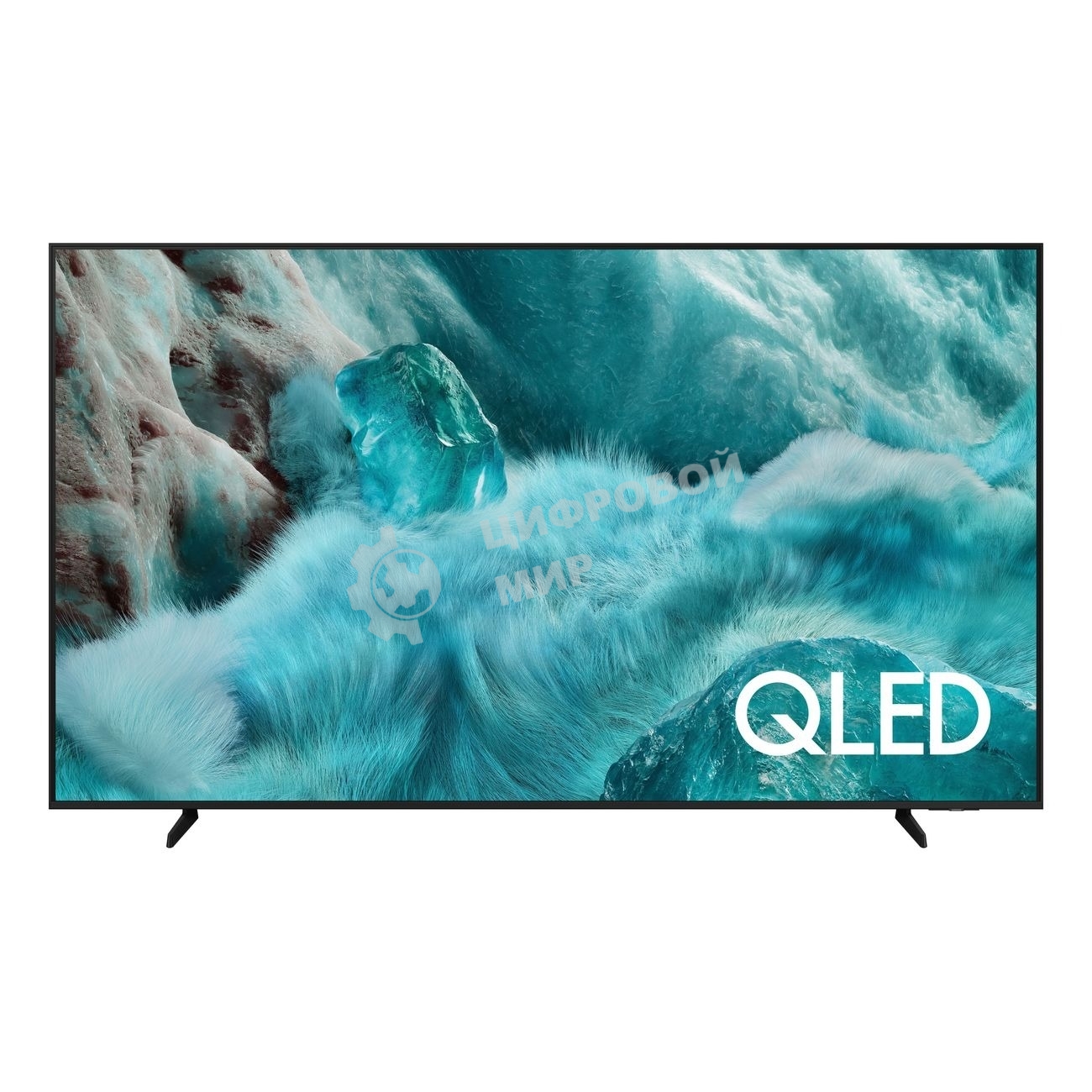 Телевизор Samsung 65'' QE65Q7FAAUXRU черный QLED UHD Tizen Smart TV 120Hz
