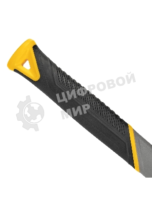 Молоток слесарный Denzel 300 г, кованый, фибергласовая рукоятка c TPR покрытием