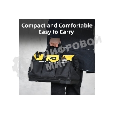 Сумка для инструментов с жестким пластиковым дном Deli DL586119