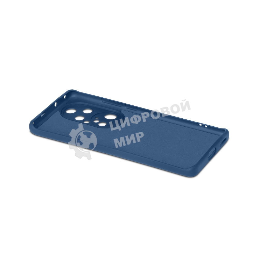 Чехол (клип-кейс) DF hwOriginal-26, для Huawei P50 Pro, синий hworiginal-26 (blue)