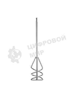 Миксер Сибртех для строительных смесей, 80х400 мм, хвостовик SDS plus