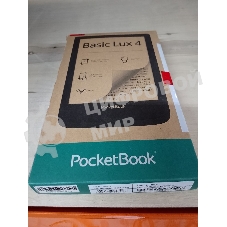 (Поврежденная упаковка) Электронная книга PocketBook 618 Basic Lux Ink черный (PB618-P-WW_ВУ)